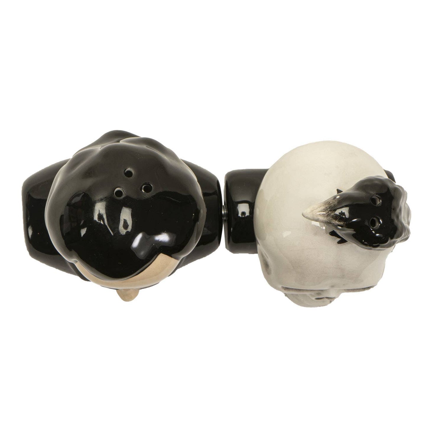 Edgar Allan Poe keramische zout- en peperstrooier set