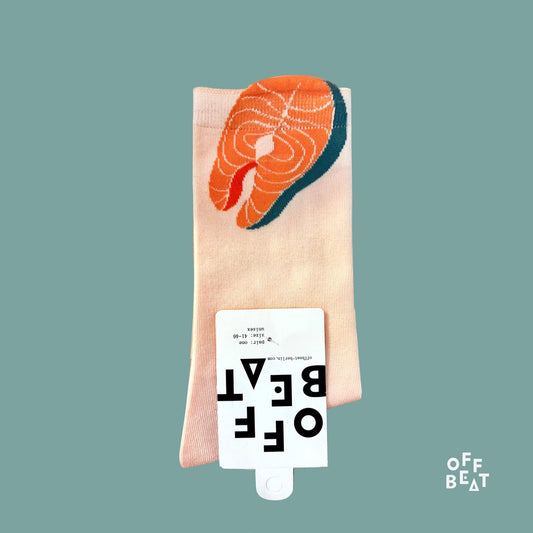Chaussettes Pop-out Saumon