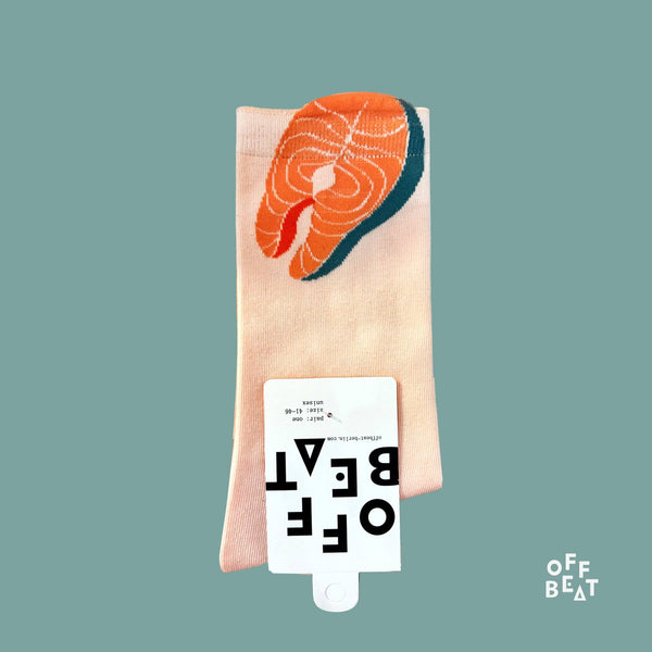 Chaussettes Pop-out Saumon