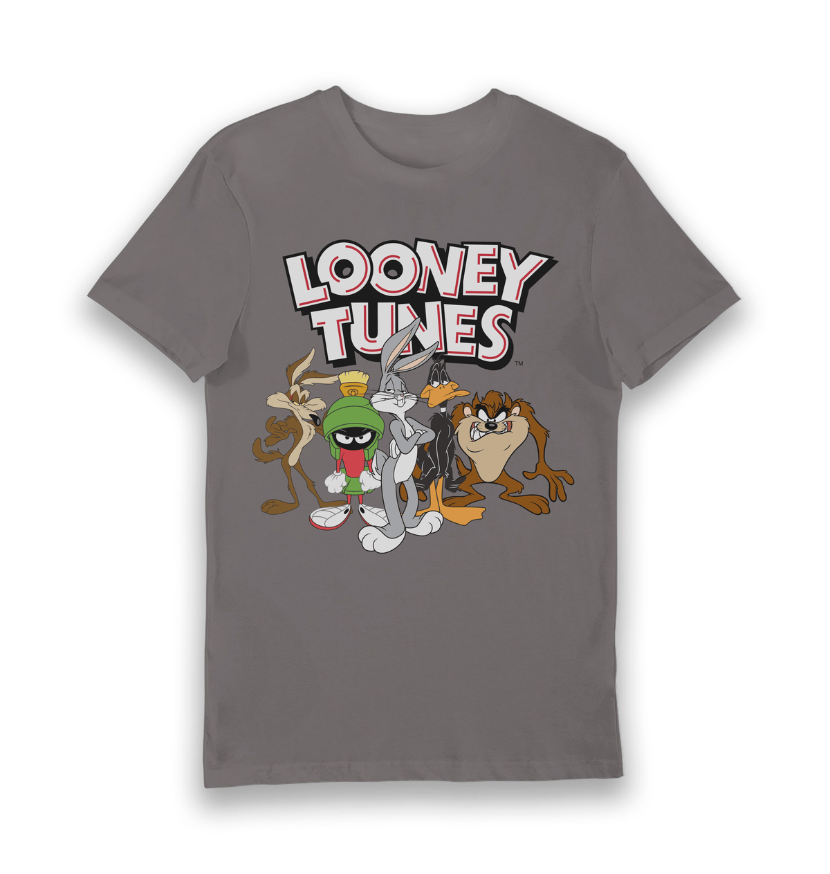 T-shirt Looney Tunes groupe avec logo