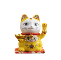 Tirelire Chat Chanceux Jaune