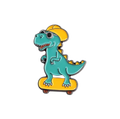 Spilla T-rex Skater