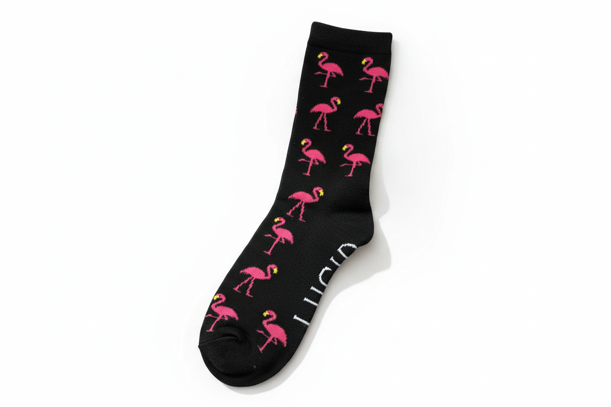 Chaussettes Flamants Roses