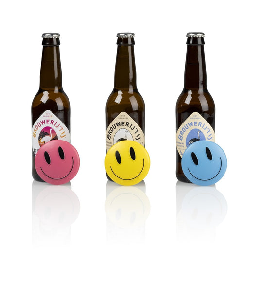 Happy Emoji Magnetic Bottle Opener
