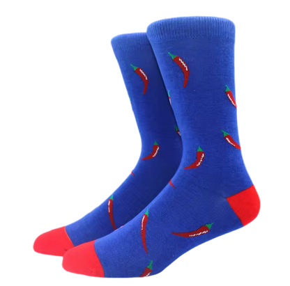 chaussettes piments rouges mrcol