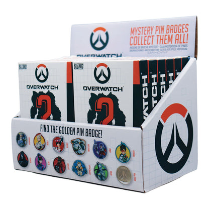 Overwatch - Mystery Pin Badge CDU of 12 Blind Boxes