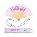 Éventail « Fuck off » Effet Dégradé