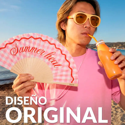 Éventail « Summer heat » – Fisura – vue 2