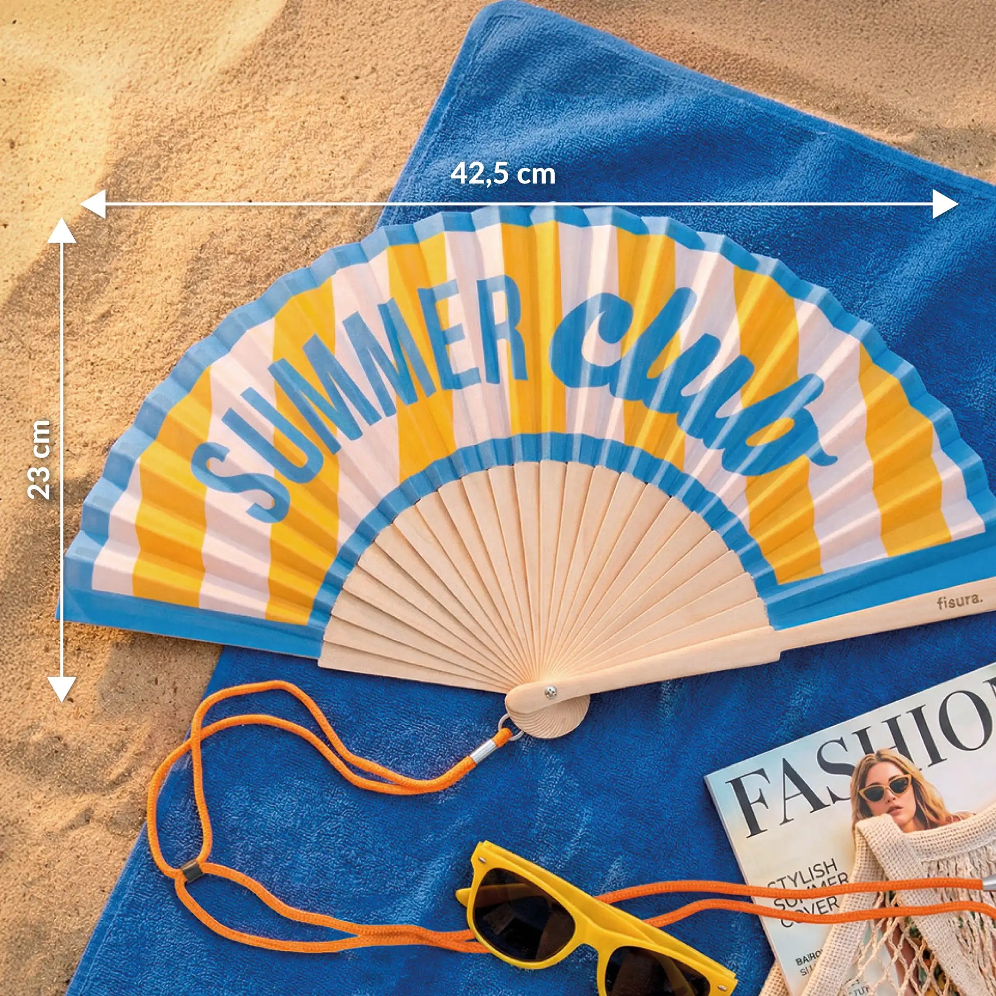 Éventail « Summer club » – Fisura – vue 5