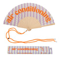 Éventail « Air conditioning » Lila