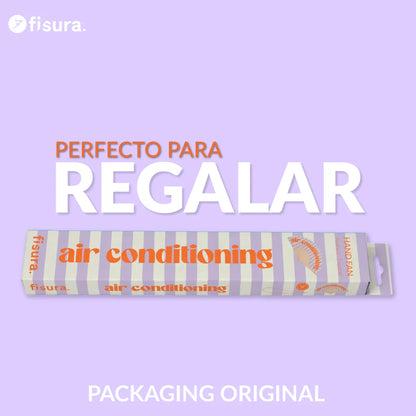 Éventail « Air conditioning » Lila – Fisura – vue 6