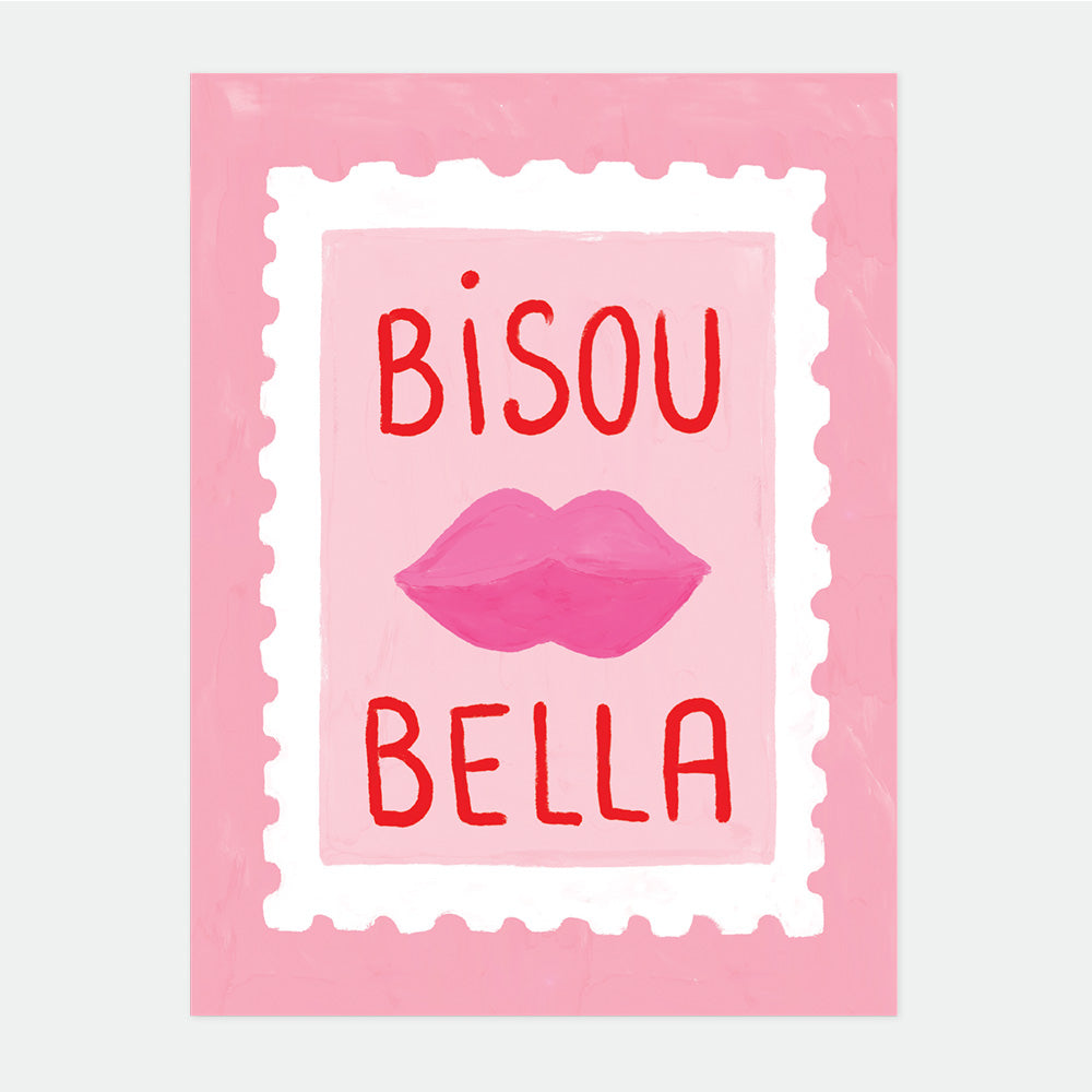 Bisous Bella- Poster