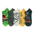 Chaussettes femme Jurassic Park - imprimé intégral texte 5 lot
