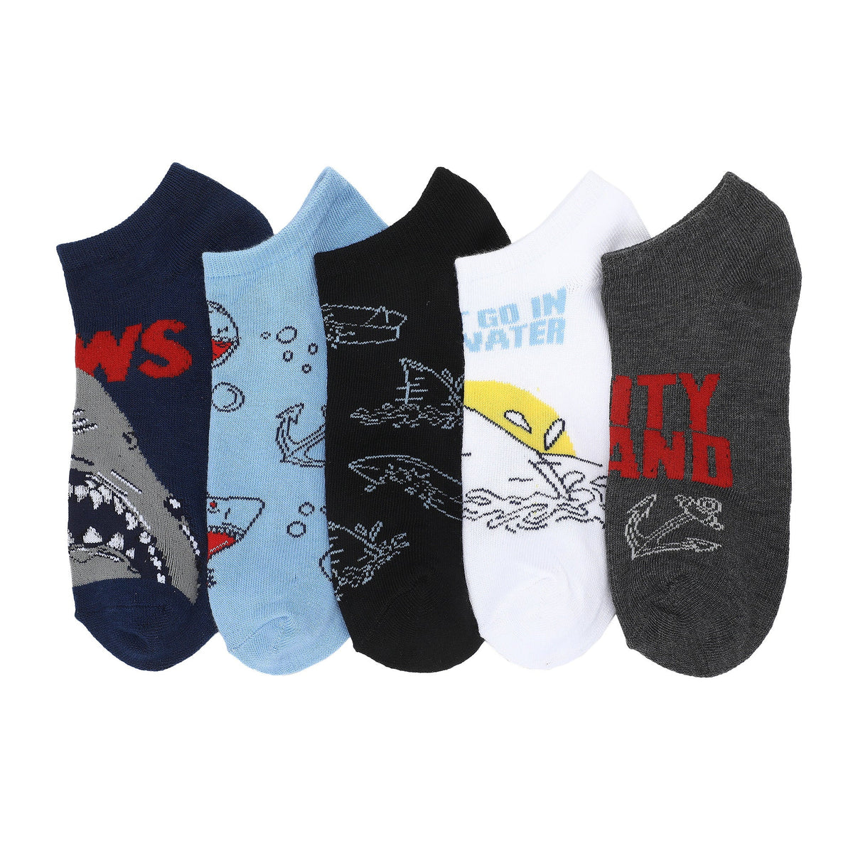 Chaussettes femme Les Dents de la mer - lot de 5 paires