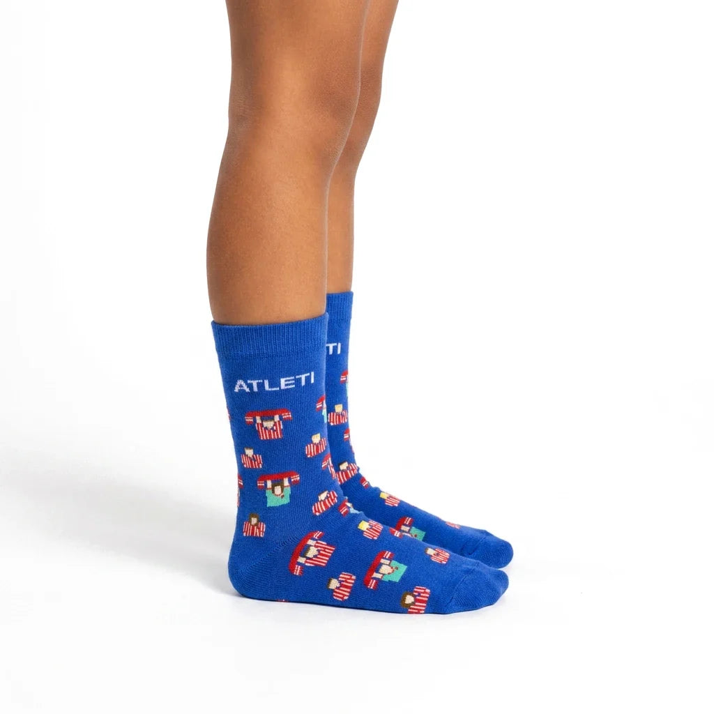 Chaussettes Enfant Atlético de Madrid « Supporters » – Bleu