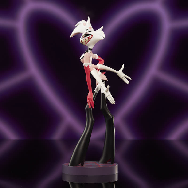 Statue Hazbin Hotel - Angel Dust