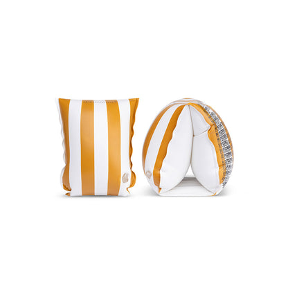 Arm Bands - Brown/White - Flow