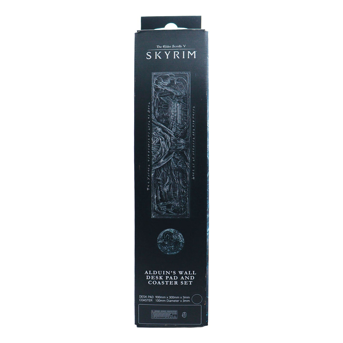 The Elder Scrolls V: Skyrim – Extra Large Desk Pad and Coaster Set