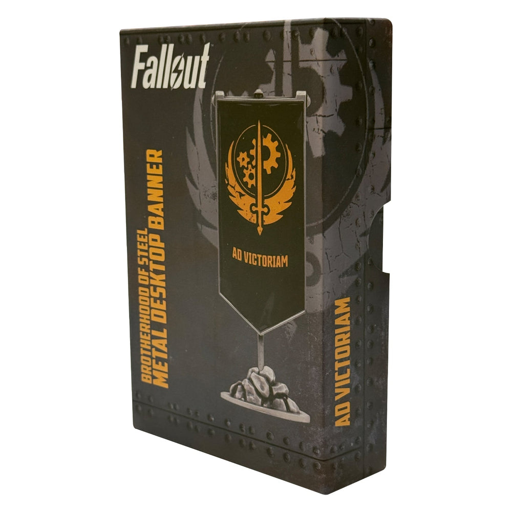 Fallout Collector's Item - Brotherhood of Steel Metal Banner