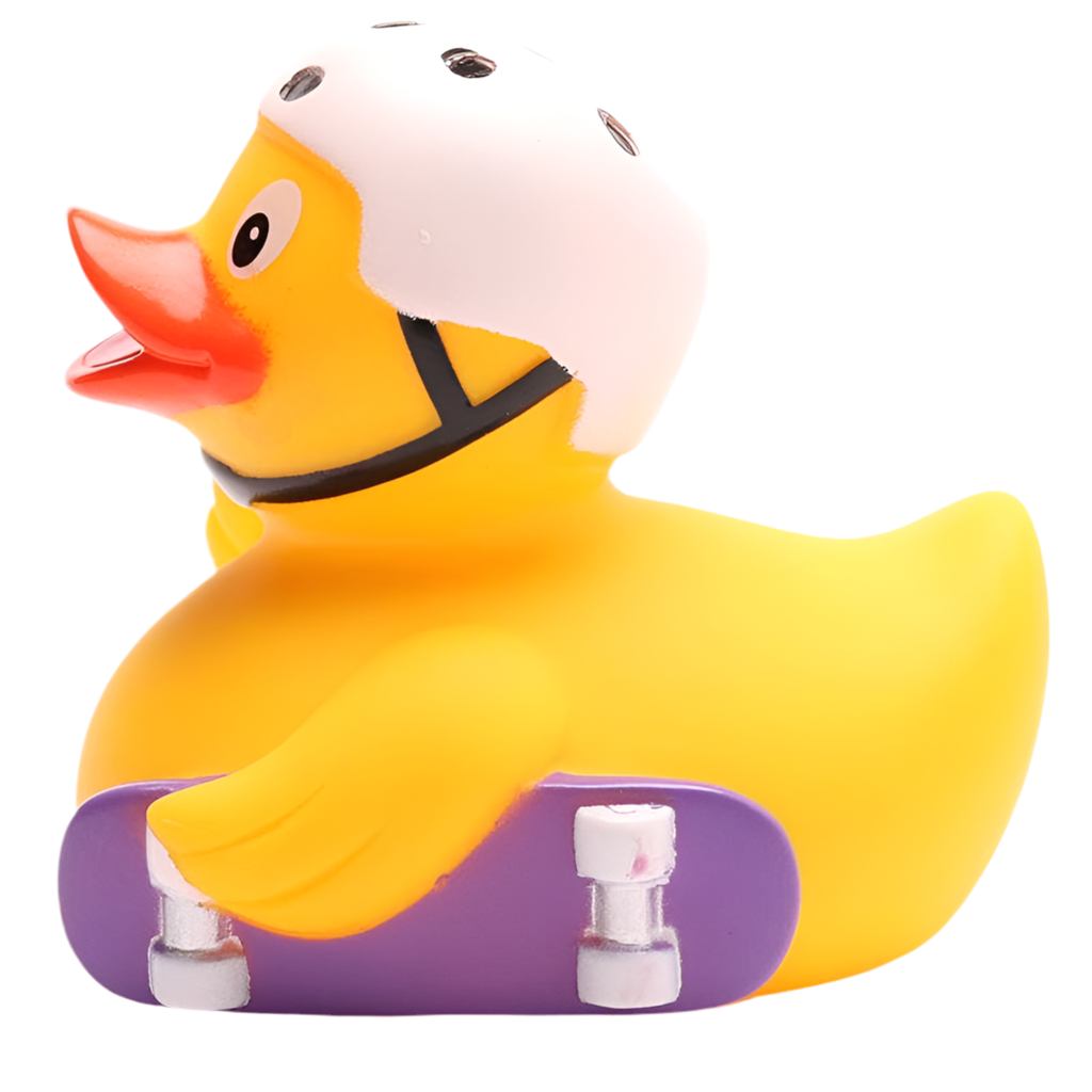Duck Skateboarder