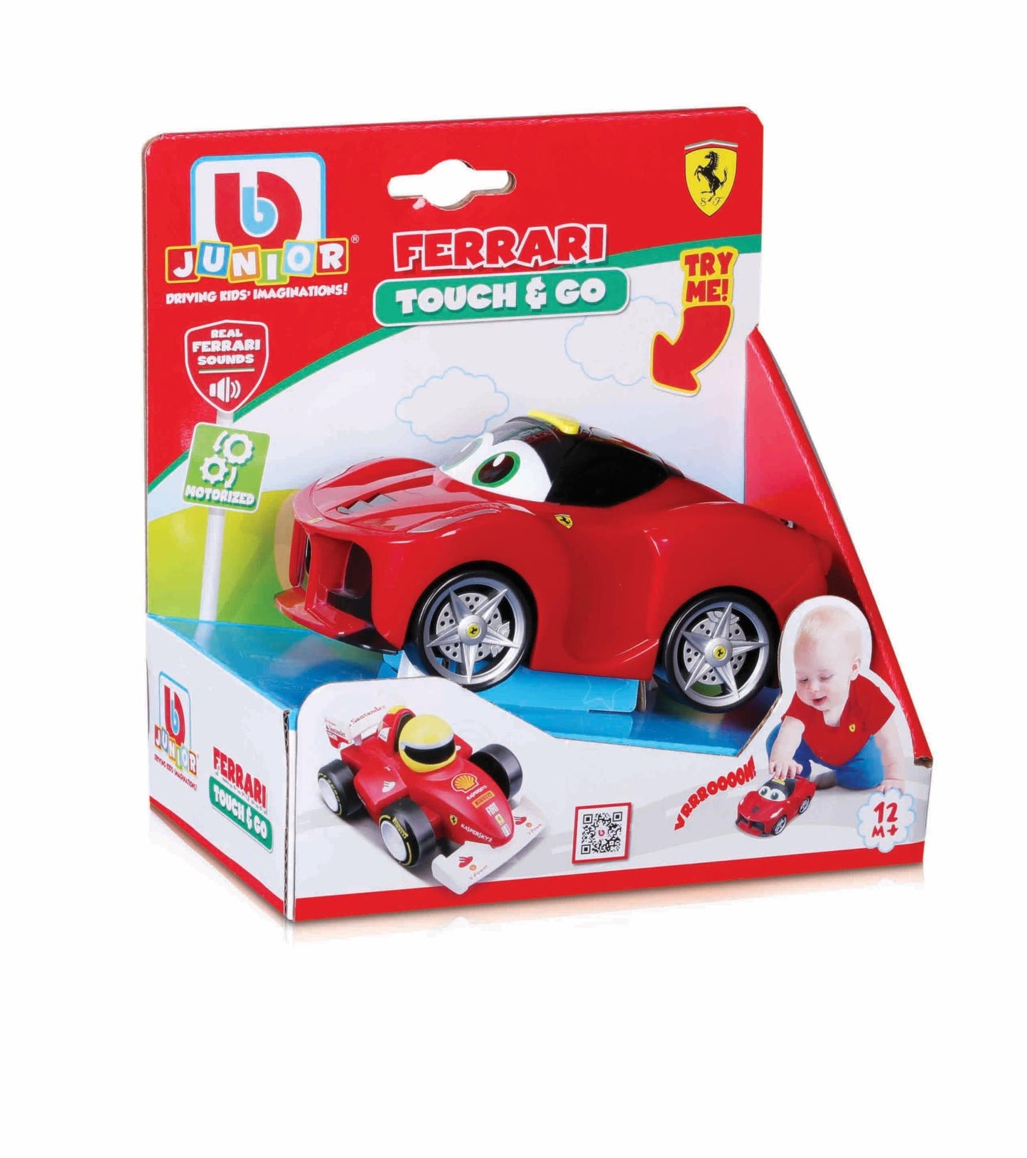 CINTRE EURO BB JUNIOR FERRARI TOUCH &amp; GO LAFERRARI