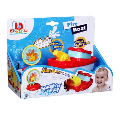 BATEAU DE POMPIERS BB JUNIOR SPLASH N PLAY