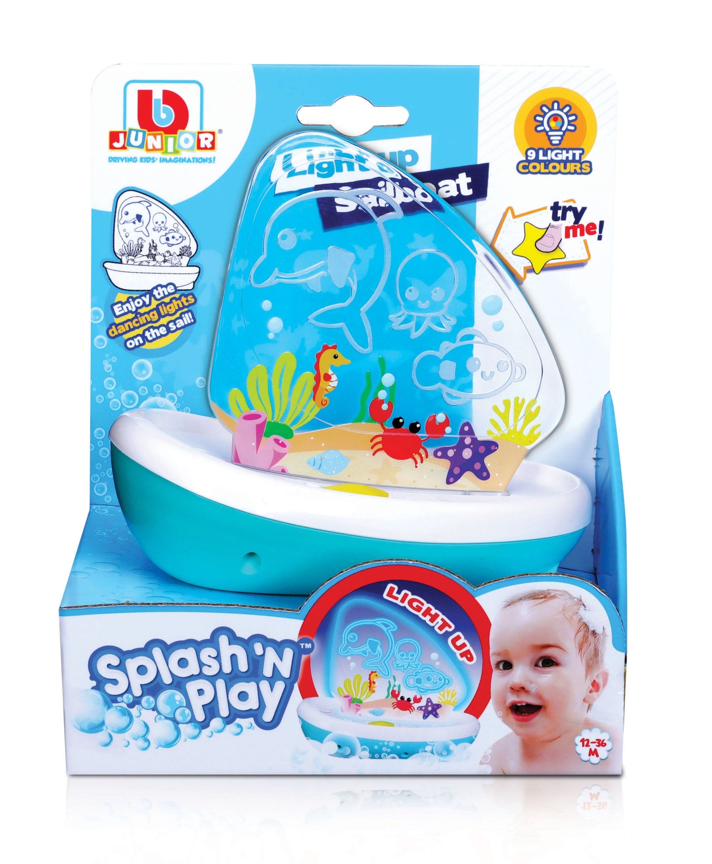 VOILIER LUMINEUX BB JUNIOR SPLASH N PLAY