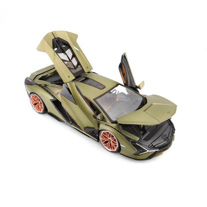 1:18 LAMBORGHINI SIAN VERT MÉTALLIQUE