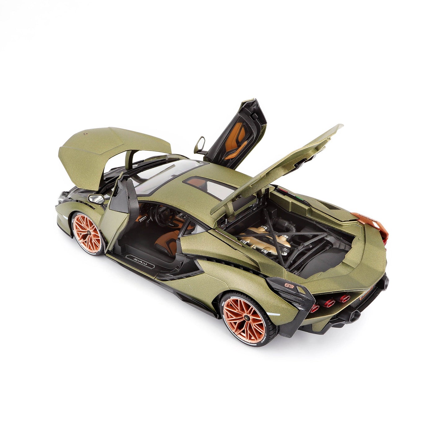 1:18 LAMBORGHINI SIAN VERT MÉTALLIQUE