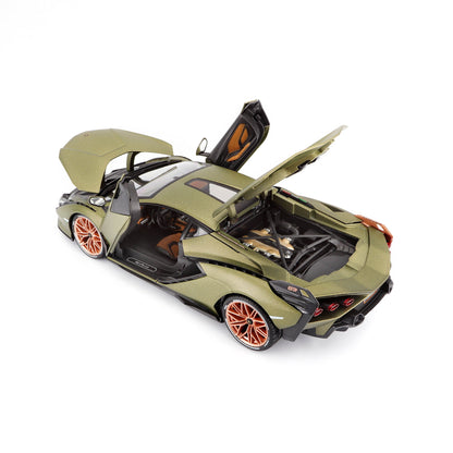 1:18 LAMBORGHINI SIAN VERT MÉTALLIQUE