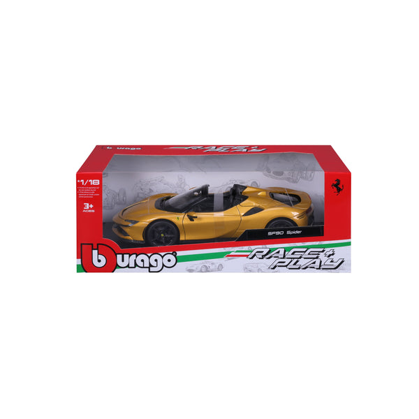1:18 FERRARI RACE &amp; PLAY SF90 SPIDER