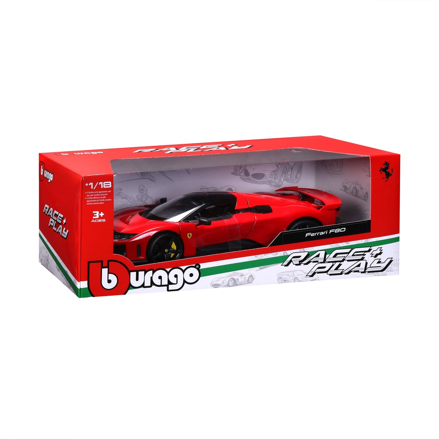 1:18 FERRARI RACE &amp; PLAY F80