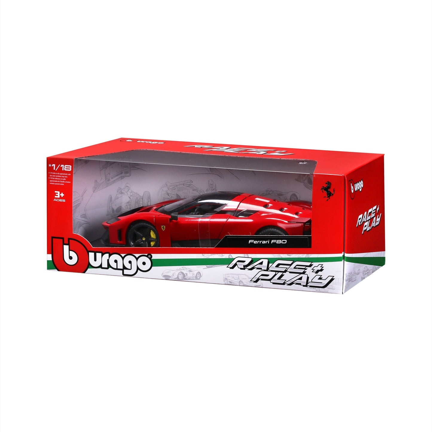 1:18 FERRARI RACE &amp; PLAY F80