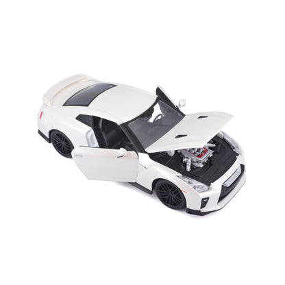1:24 NISSAN GT-R 2017 BLANC