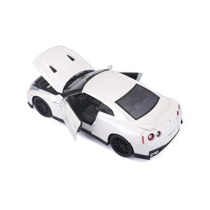 1:24 NISSAN GT-R 2017 BLANC