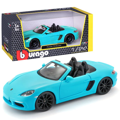 1:24 PORSCHE 718 BOXSTER BLUE