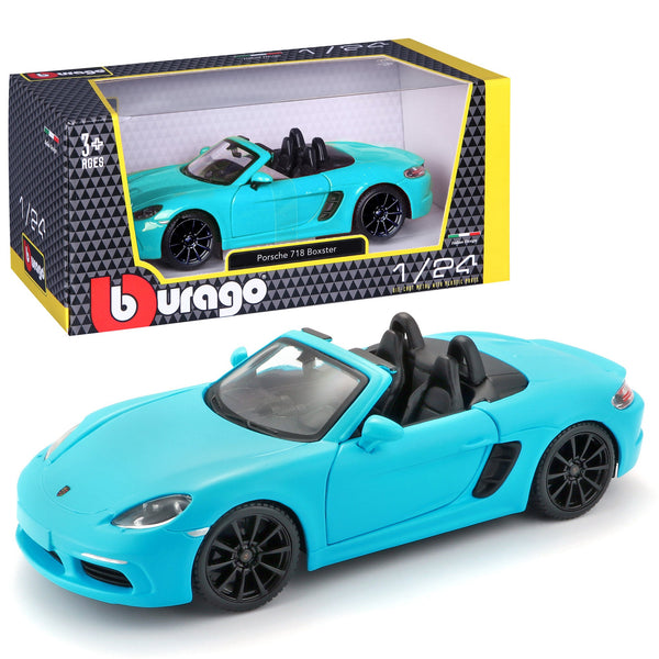 1:24 PORSCHE 718 BOXSTER BLEU