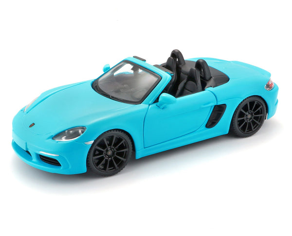 1:24 PORSCHE 718 BOXSTER BLEU