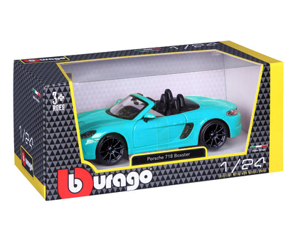 1:24 PORSCHE 718 BOXSTER BLUE