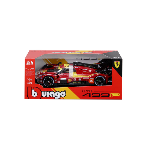 1:24 FERRARI RACING 499P LE MANS HYPERCAR 2025 AF CORSE #51