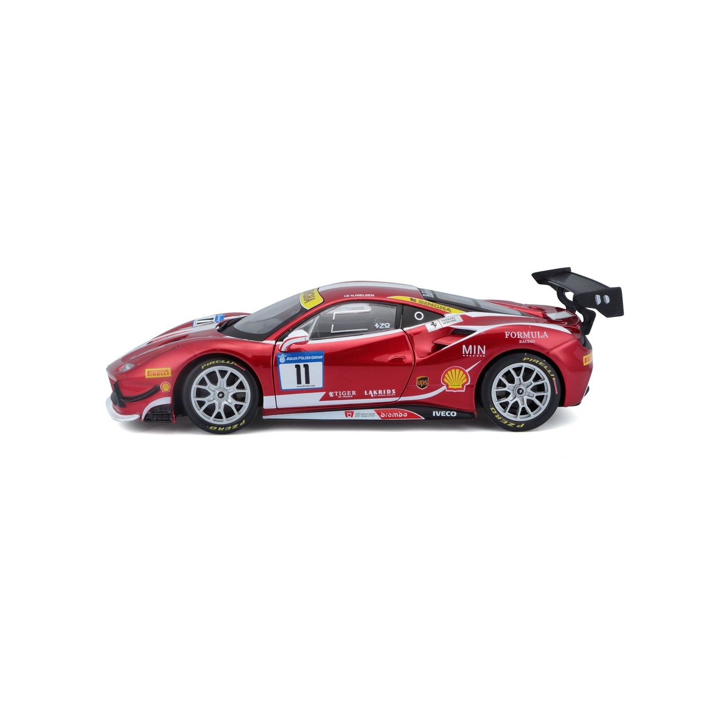 KIT DE COURSE FERRARI 488 CHALLENGE 2017 1:24