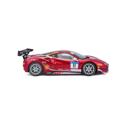 KIT DE COURSE FERRARI 488 CHALLENGE 2017 1:24