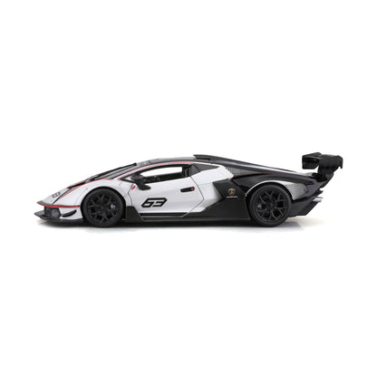 1:24 LAMBORGHINI ESSENZA SCV12 SQUADRA CORSE #63 WHITE