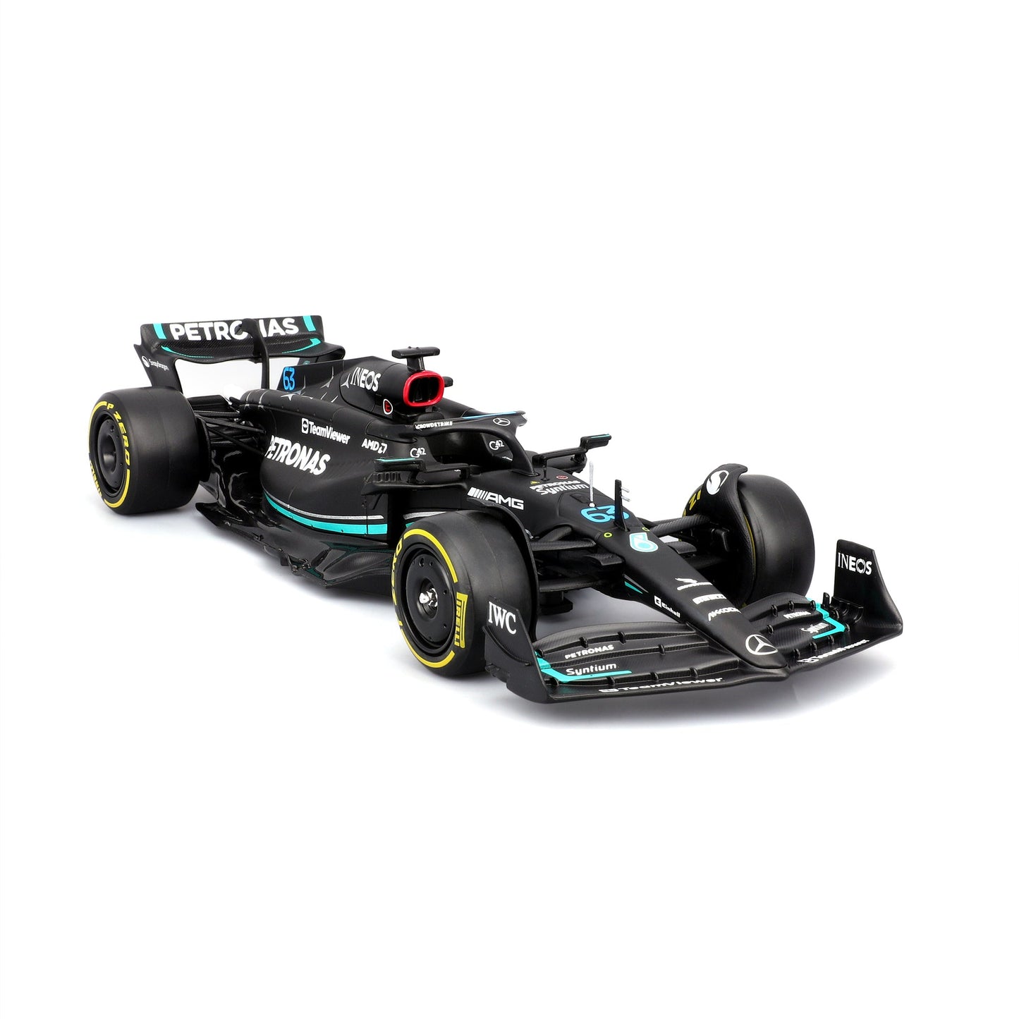 1:24 F1 MB W14 2023 AVEC FIGURINE DU PILOTE RUSSELL