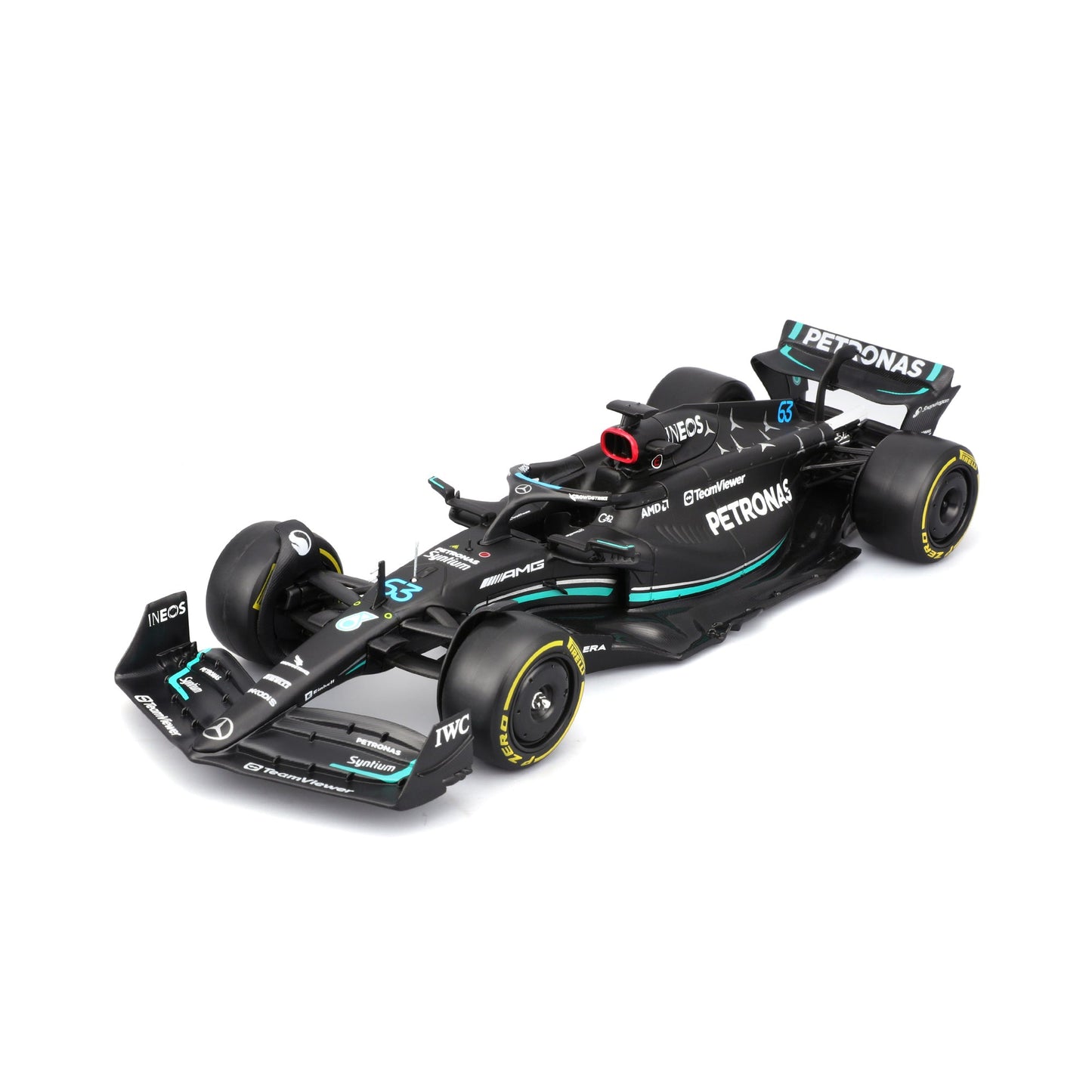 1:24 F1 MB W14 2023 AVEC FIGURINE DU PILOTE RUSSELL