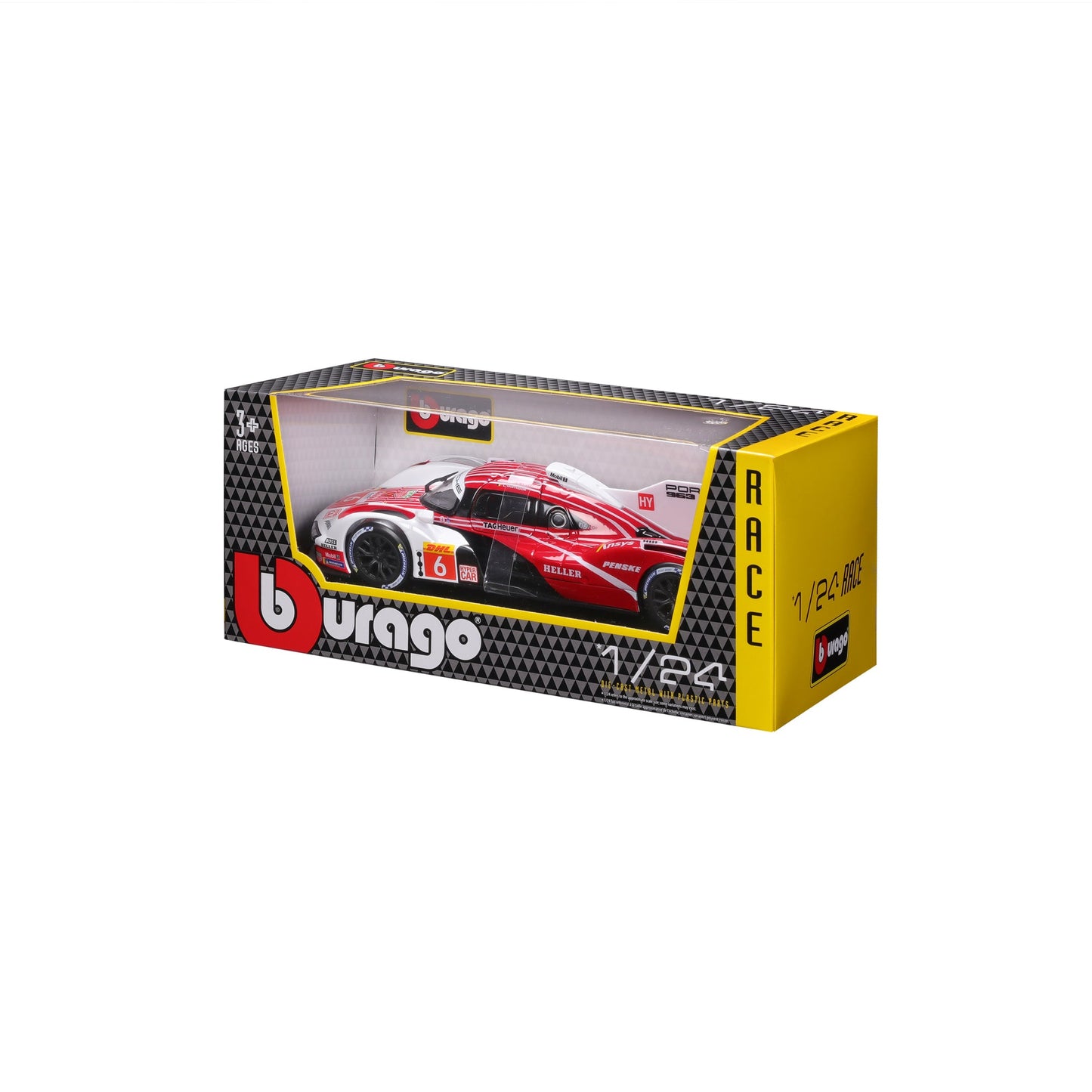1:24 PORSCHE 963 #6 PENSKE MOTORSPORT 2024 WORLD ENDURANCE CHAMPIONSHIP LMH HYPERCAR