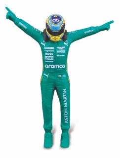 1:24 F1 ASTON MARTIN AMR25 WITH DRIVER FIGURE ALONSO