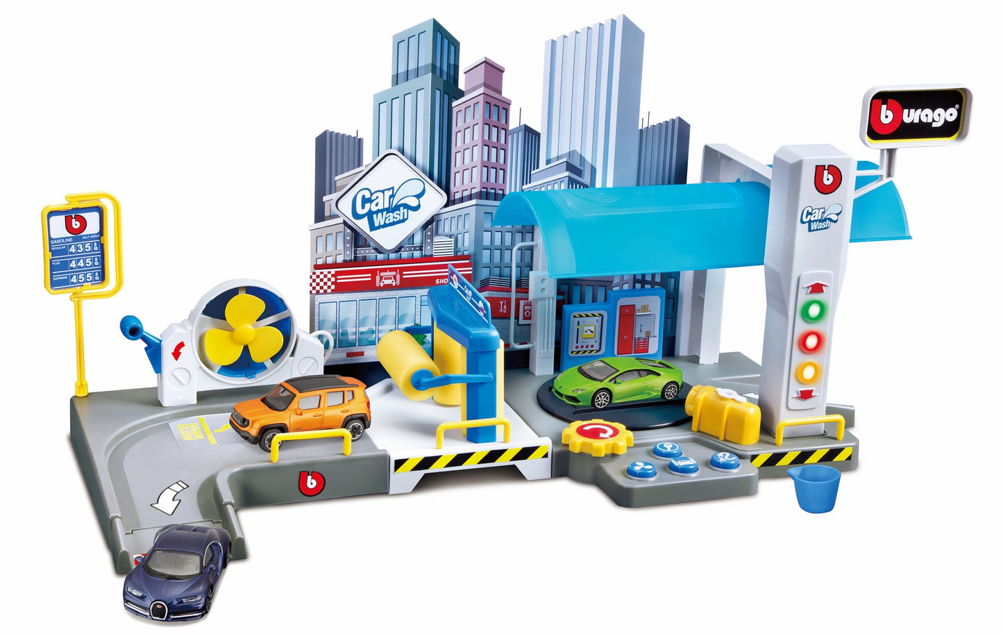 1:43 STREET FIRE LAVAGE DE VOITURES GARAGE DE JEU