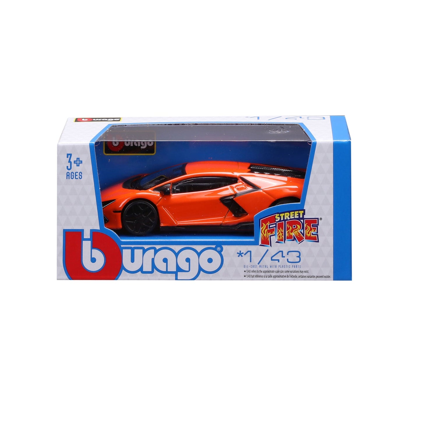 1:43 LAMBORGHINI REVUELTO STREET FIRE