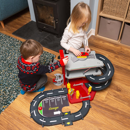 PARKING FERRARI 1:43, COMPRENANT 2 VOITURES